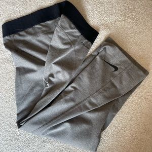 Nike spandex gray